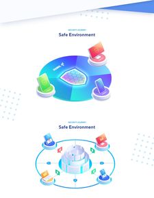 Detailed Illustration of Textile Dyeing Process