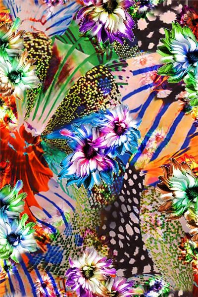 The Art of Textile Design Splitting Flowers