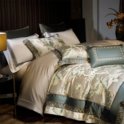 The Elegance of a Luxury Textile Collection:亿霖阁纺织品牌纯棉四件套