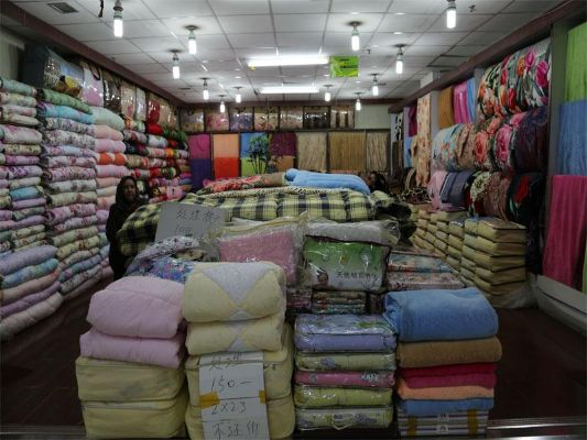 禹州市纺织品床上用品批发市场考察报告