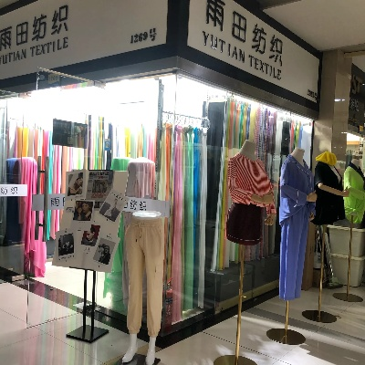 柯桥润微纺织品批发市场纱面料介绍