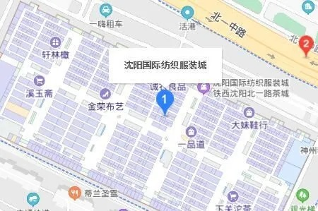 赫阳针纺织品批发市场的地理位置与特色