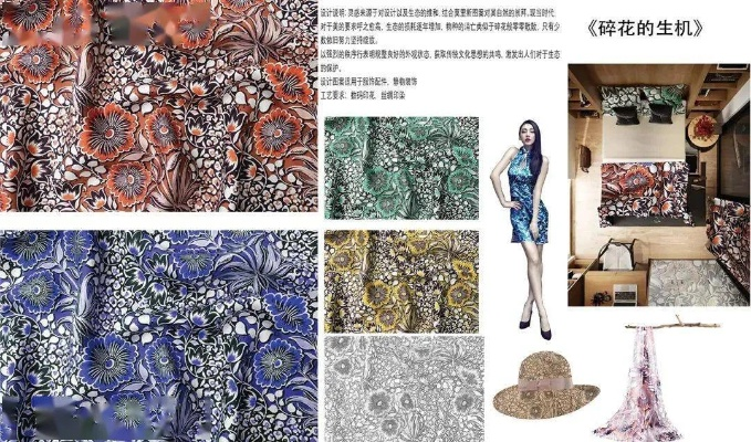 纺织品设计比赛作品图片解析