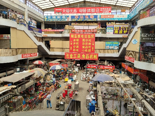 Exploring the成都市五块石纺织品批发市场