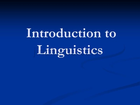 Introduction: