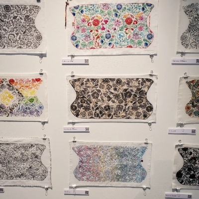 Embroidery and Dyeing:The Art of Printed Textiles