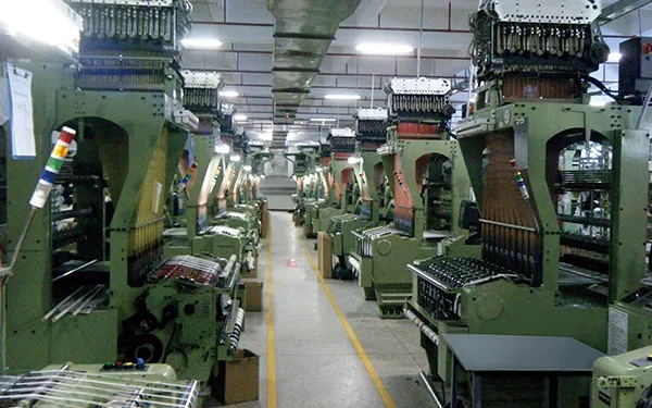 The Machinery of Textile Factory