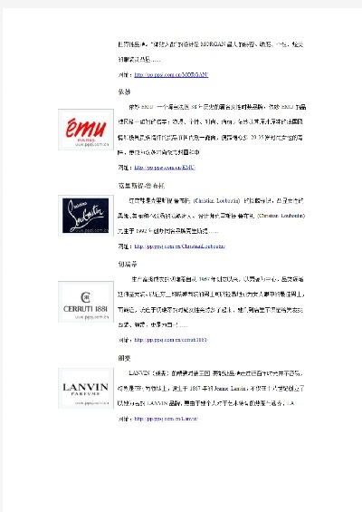 法国纺织品牌排行榜前十名介绍