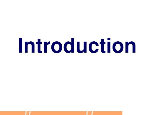 Introduction:
