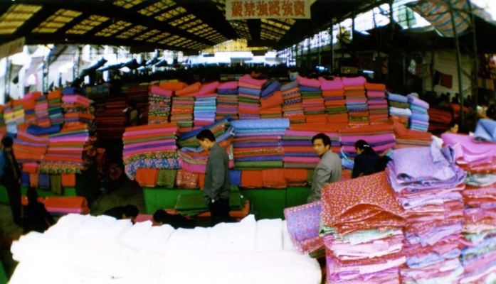 The Location of the临海市纺织品批发市场