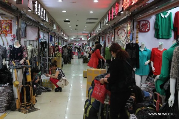 The Location of Nanyang City Textile Wholesale Market