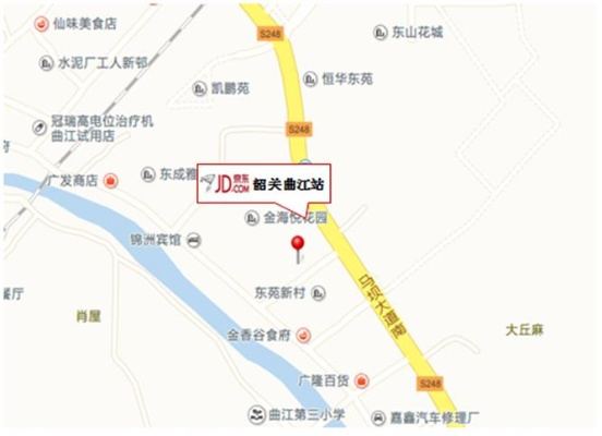 韶关市纺织品批发市场的地理位置与特色