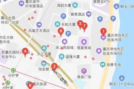 Guide to the重庆纺织品批发市场位置