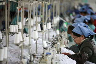 Work in a Textile Factory
