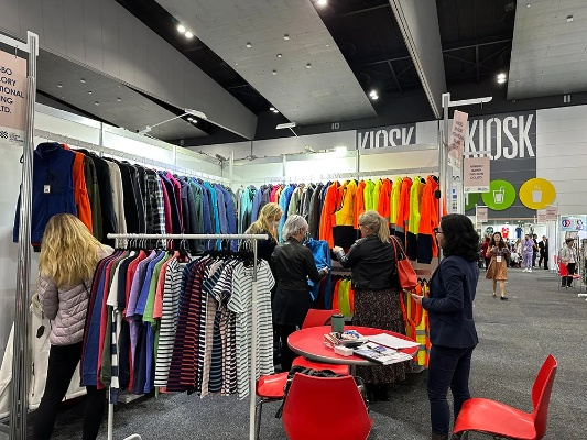 The Length of the British Textiles Exhibition
