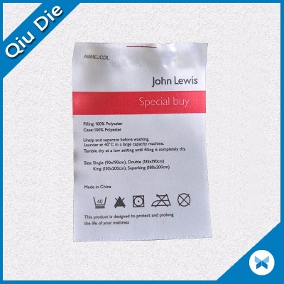 Textile Washing Label Requirements