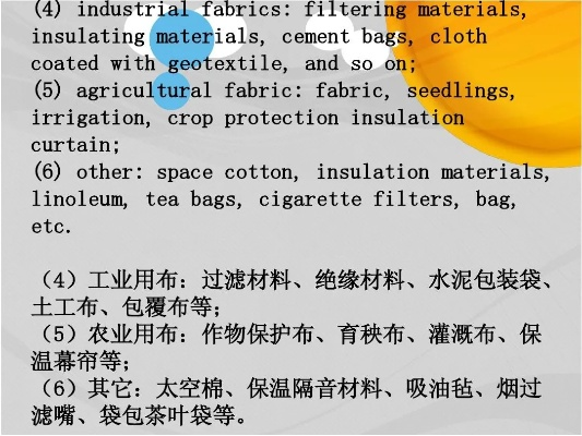 纺织品分类英语口语指南