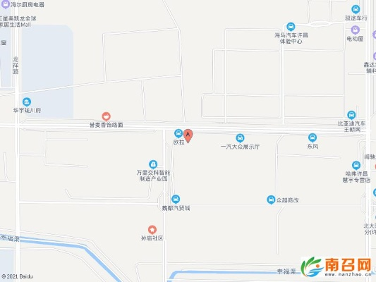 许昌纺织品批发市场的具体详细位置