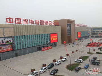 北部商贸城纺织品批发市场的贸易盛景
