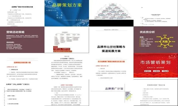 纺织品品牌推广策划书撰写指南