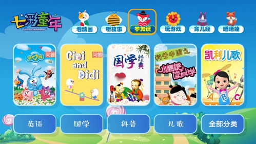 七彩童年手工纺织品牌图片与英文口语化内容