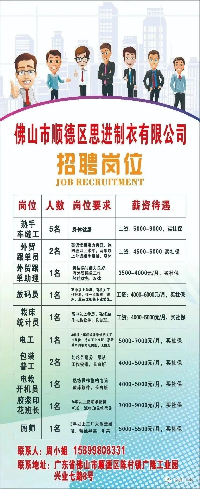 禅城祖庙纺织品仓库招聘启事
