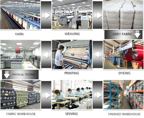 The Fabric of Color:An In-Depth Look at the Red Camellia Textile Factory