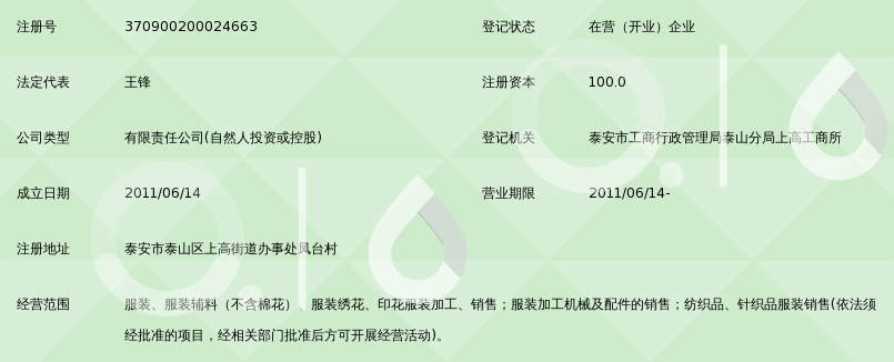 泰安纺织品牌专卖店位置查询