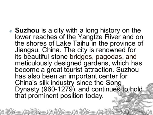 The Story of Smart Textiles in Suzhou An English-Speaking Version