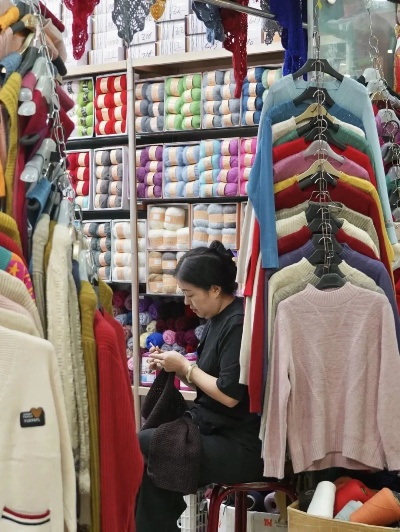 The胖人针纺织品批发在虹口区的市场探索
