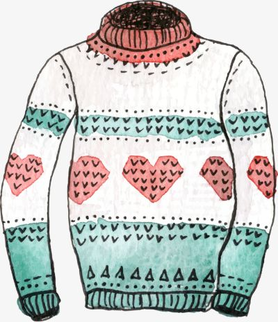Textile毛衣手绘图片大全