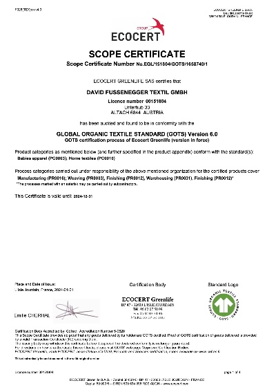 Understanding the GB Organic Textiles Certification