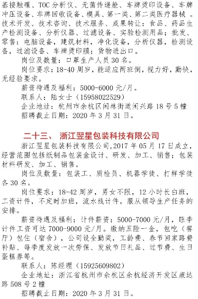 杭州纺织品牌避雷公司招聘指南
