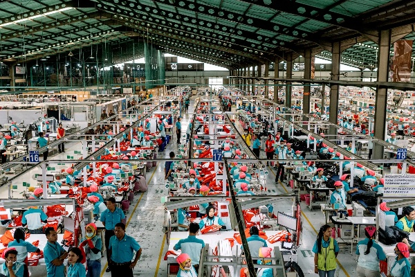 The Art of Hardworking Textile Factory