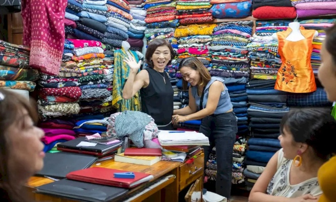 The Emergeing Textile Market in Hota City