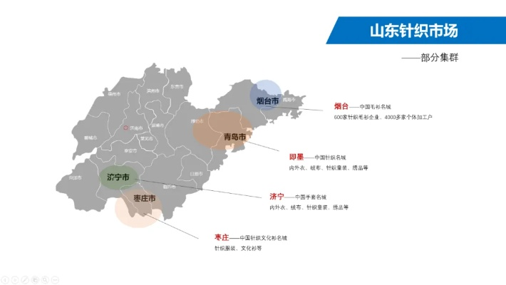 山东针纺织品批发市场的地理位置与特色