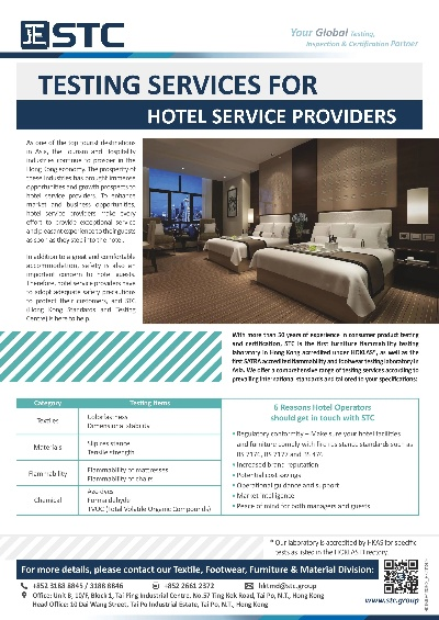 Textile Testing in Hotels:A Comprehensive Guide to Quality Assurance