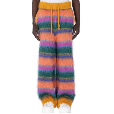 Warm and Comfy with Rabbit Fur-lined Pants Textiles