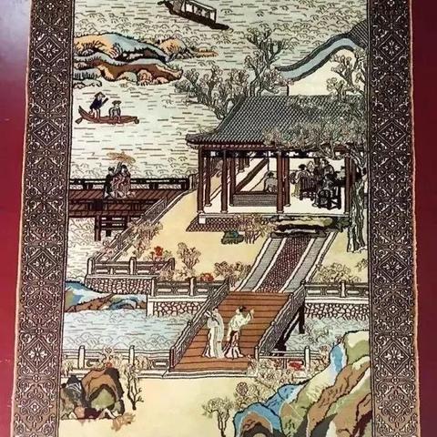 做手工的纺织品，一探究竟