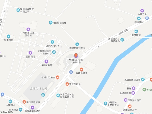 金峰纺织品批发市场的地理位置与特色