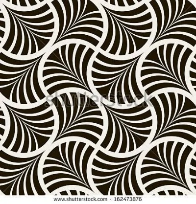Textile Patterns Impressionistic Sketch