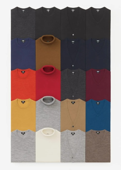 Uniqlos Iconic Textiles:A Collection of Signature Patterns and Colors