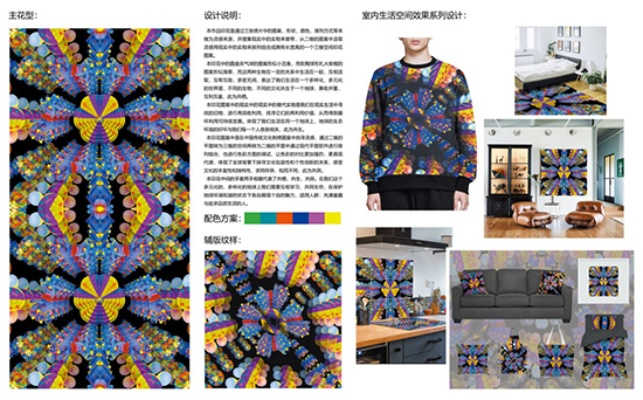 纺织品比赛设计说明
