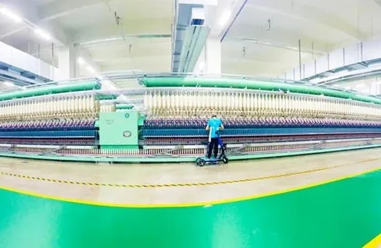轻舟纺织厂，绿色织就未来