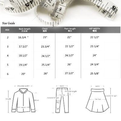 纺织品服装尺寸标准图解析