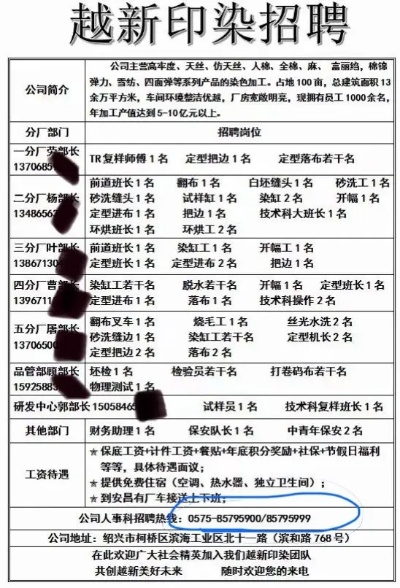 纺织品协会招聘要求及案例分析