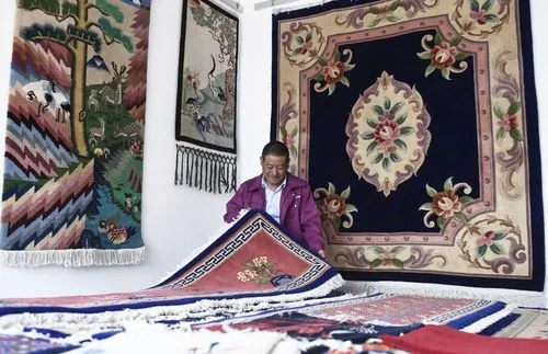 岷县农民纺织品，传统与现代的交织