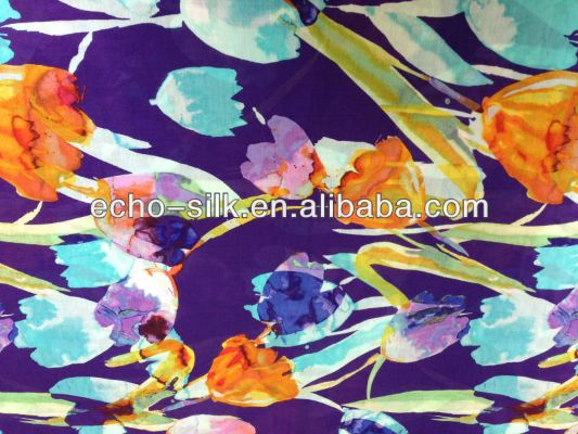 The Art of Textile Painting at a Textile Factory