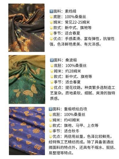 香云纱纺织品种介绍