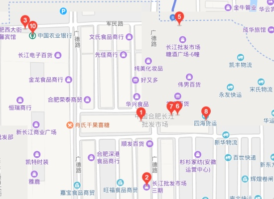 合肥纺织品批发市场的地理位置与特色